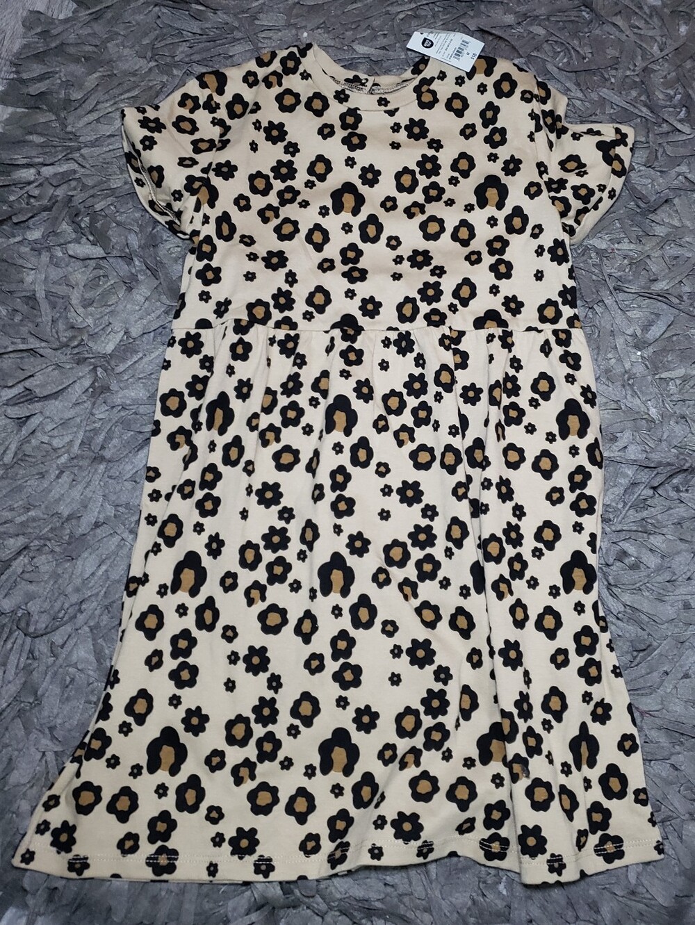 Girls Leopard Dress